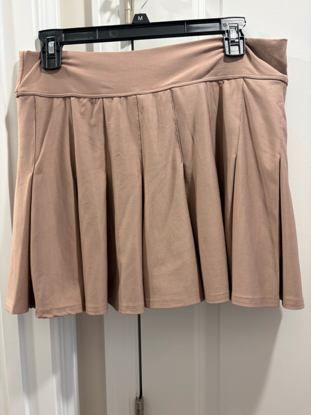 A-Line Circle Skirt in Dusty Rose